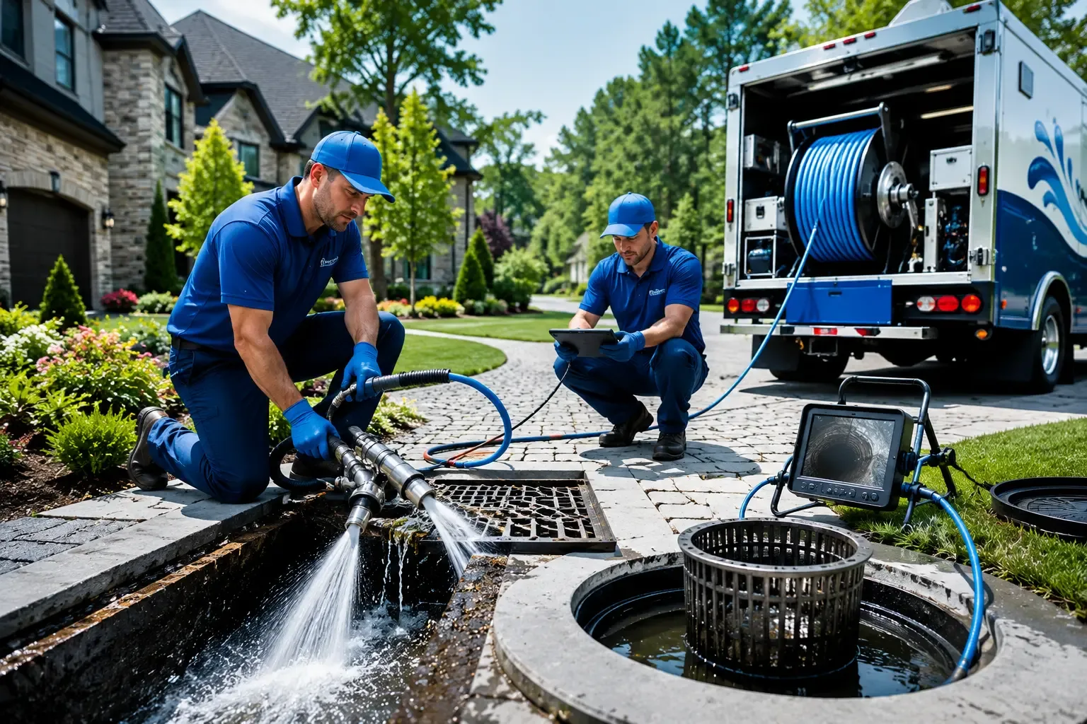 Local outdoor drain cleaning professionals in Helendale, CA