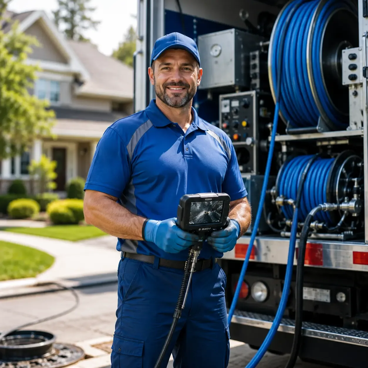 Local outdoor drain cleaning specialists in Helendale, CA